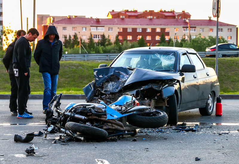 Motorcycle accident